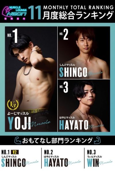 news - MUSCLE LOUNGE Neon～歌舞筋肉～
